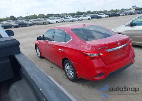 2018 Nissan Sentra Sv из США, поврежденный, VIN 3N1AB7AP3JL636860